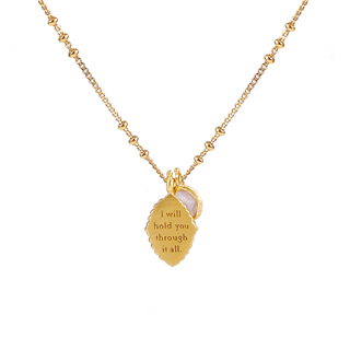 Ananda Soul - Through It All Prayer - Halskæde - Guld - Rose/Citrine